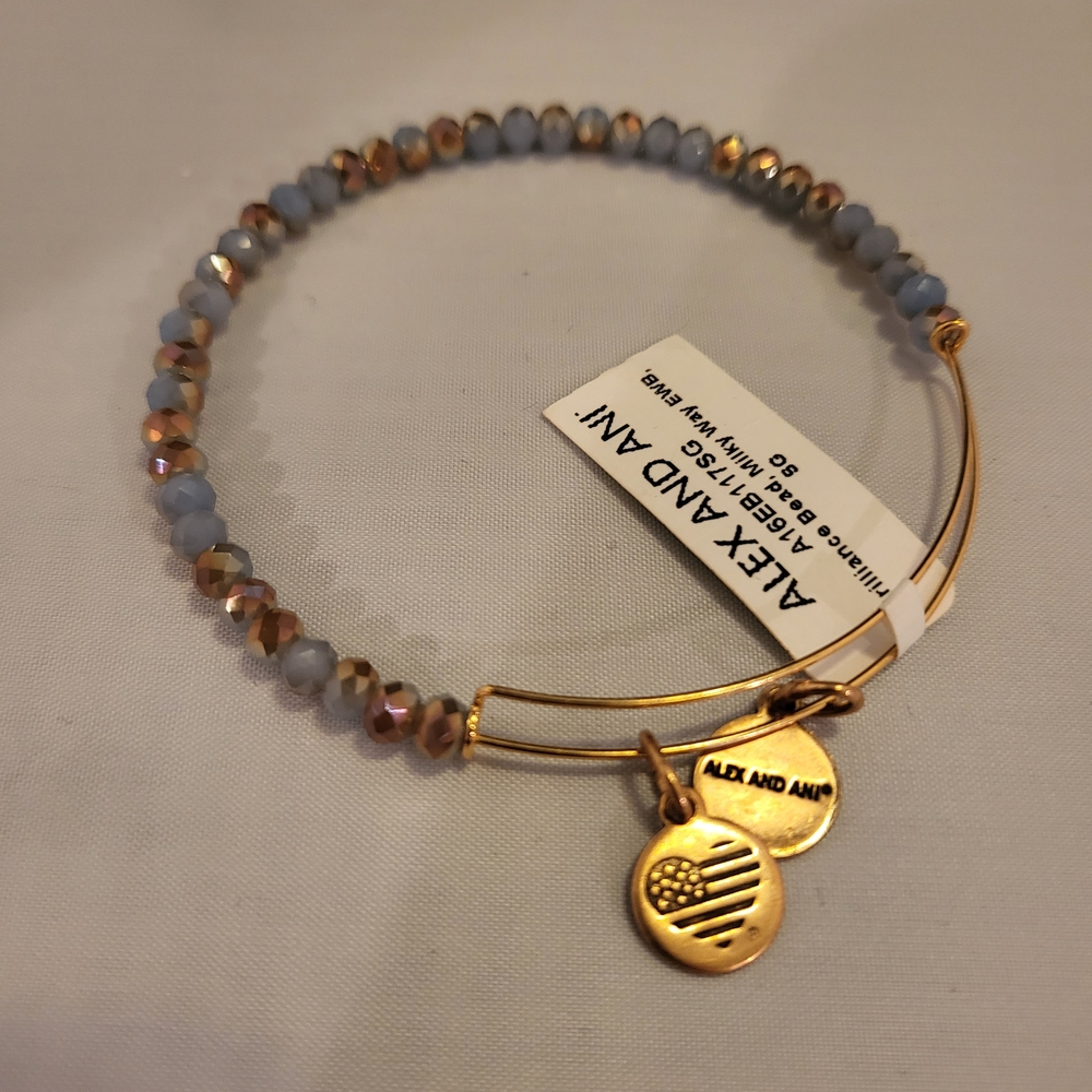 Alex and Ani Brilliance Milky Way Beaded Bracelet